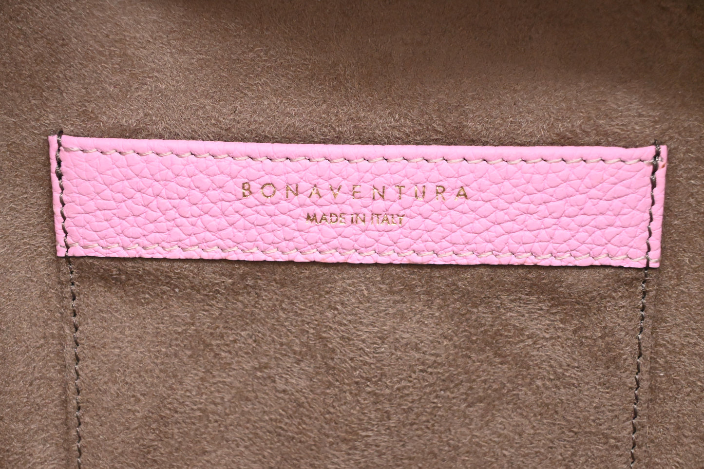 Bonaventura Alia Heart Bag in Taffy Pink Leather