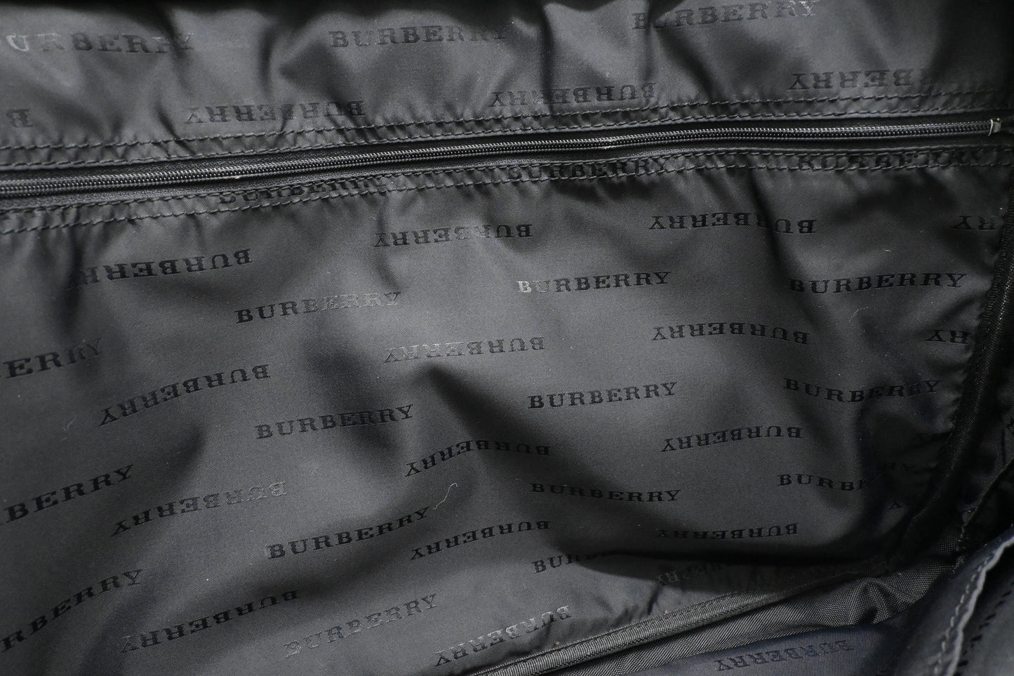 Burberry Business Bag in Beige Check Canvas