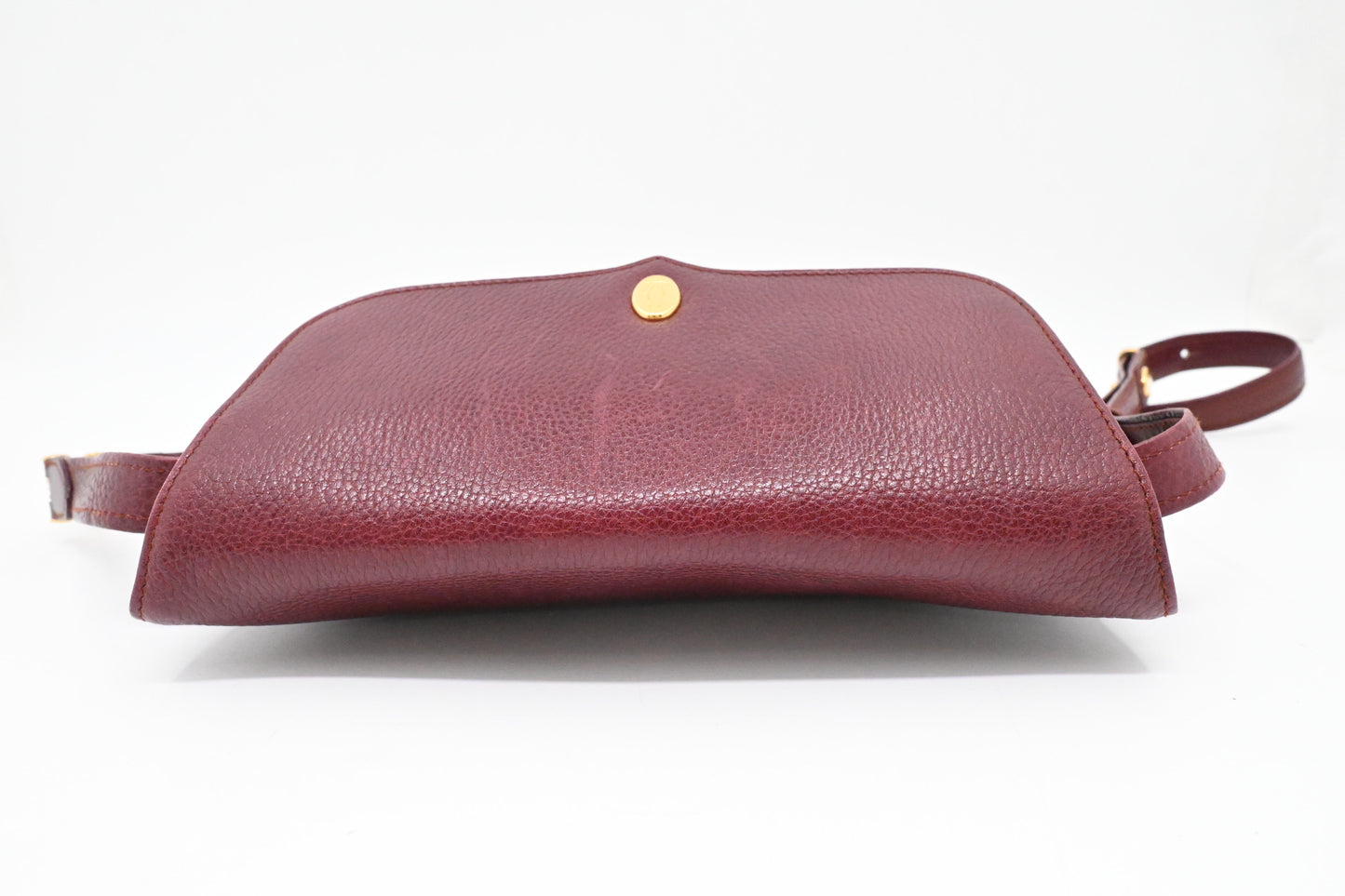 Cartier Crossbody in Burgundy Leather