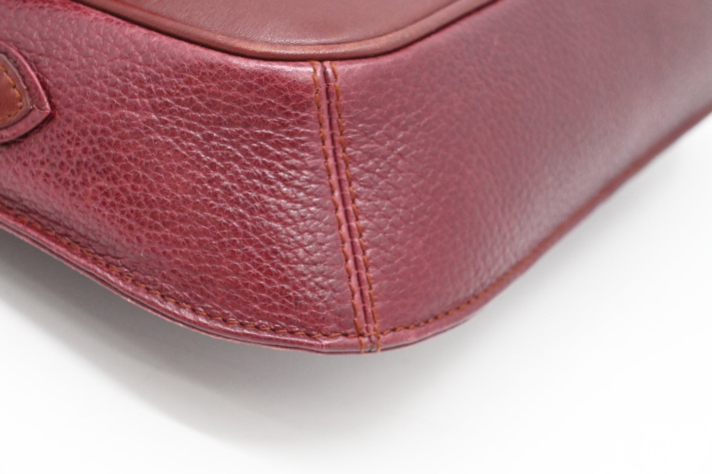Cartier Crossbody in Burgundy Leather