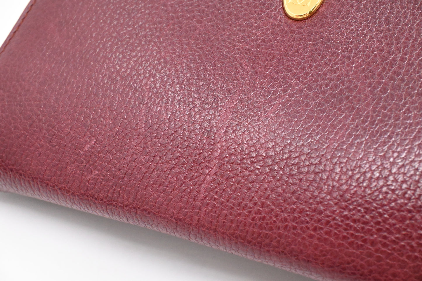 Cartier Crossbody in Burgundy Leather
