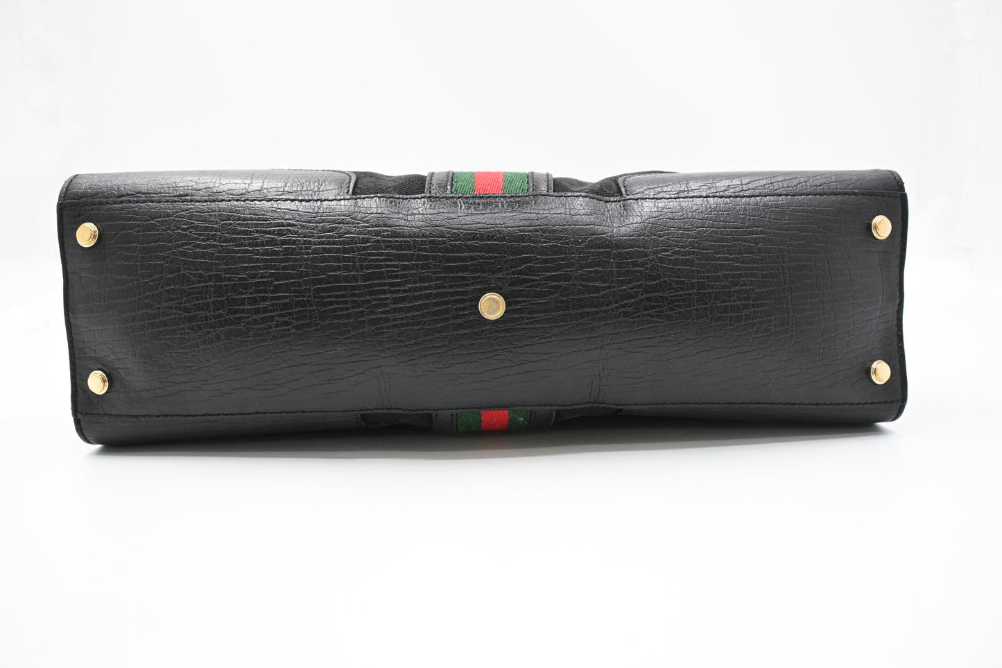 Gucci Junco Shoulder Bag in Black GG Canvas
