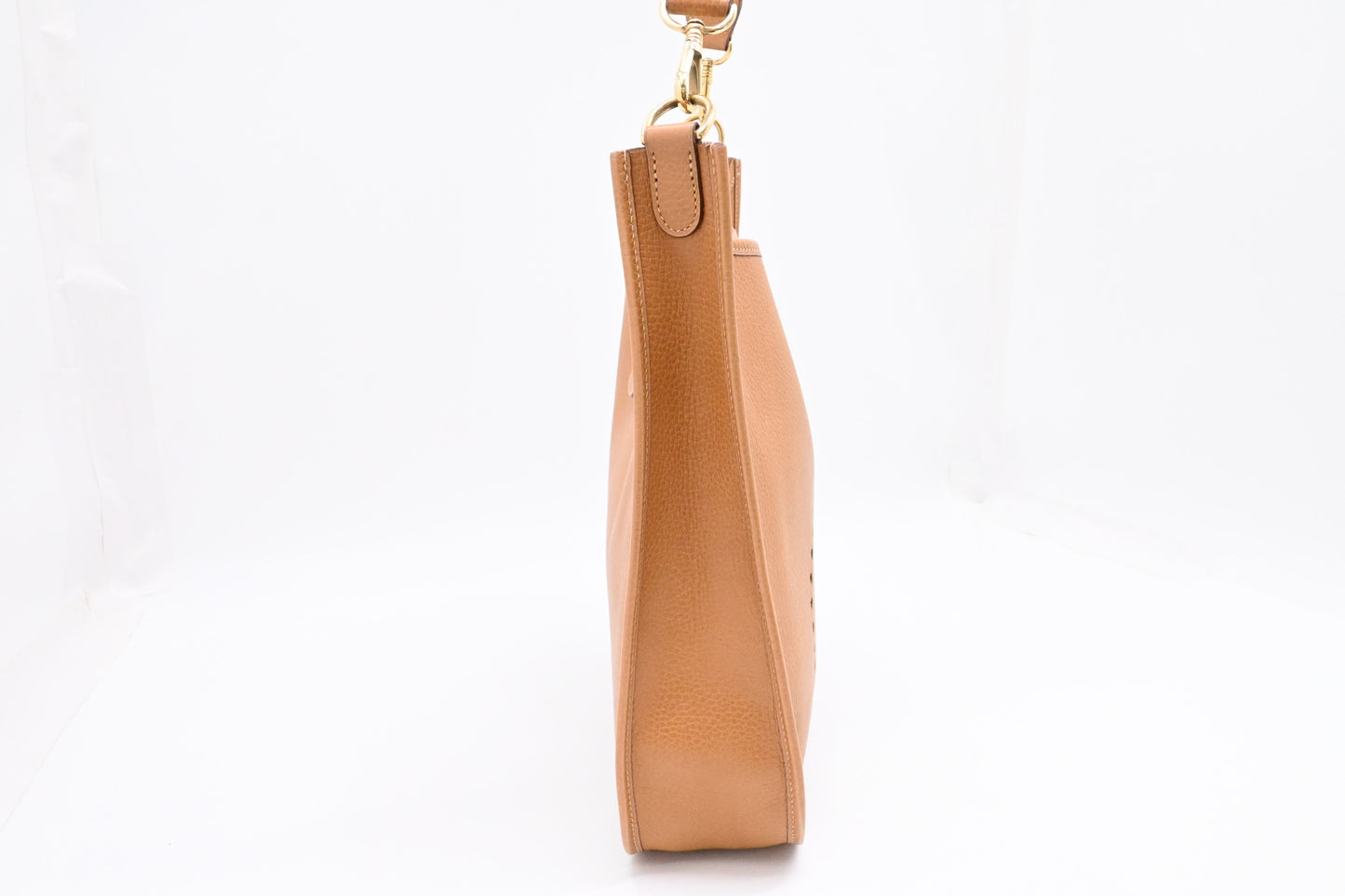 Hermes Evelyne GM in Brown Leather