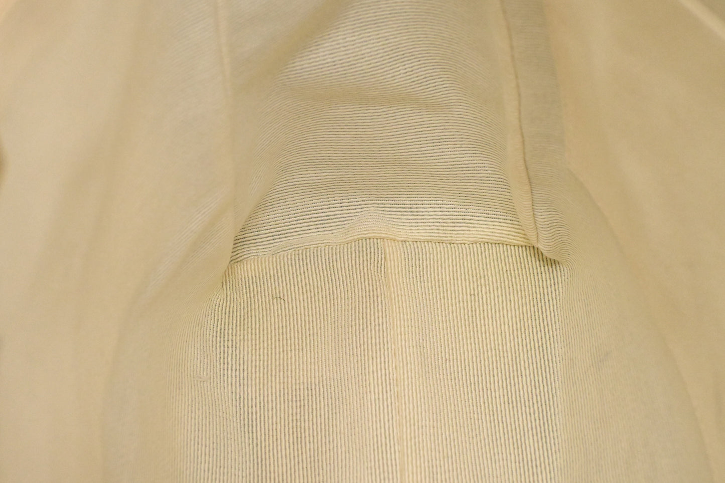 Ferragamo Shoulder Bag in Cream and Gold Canvas