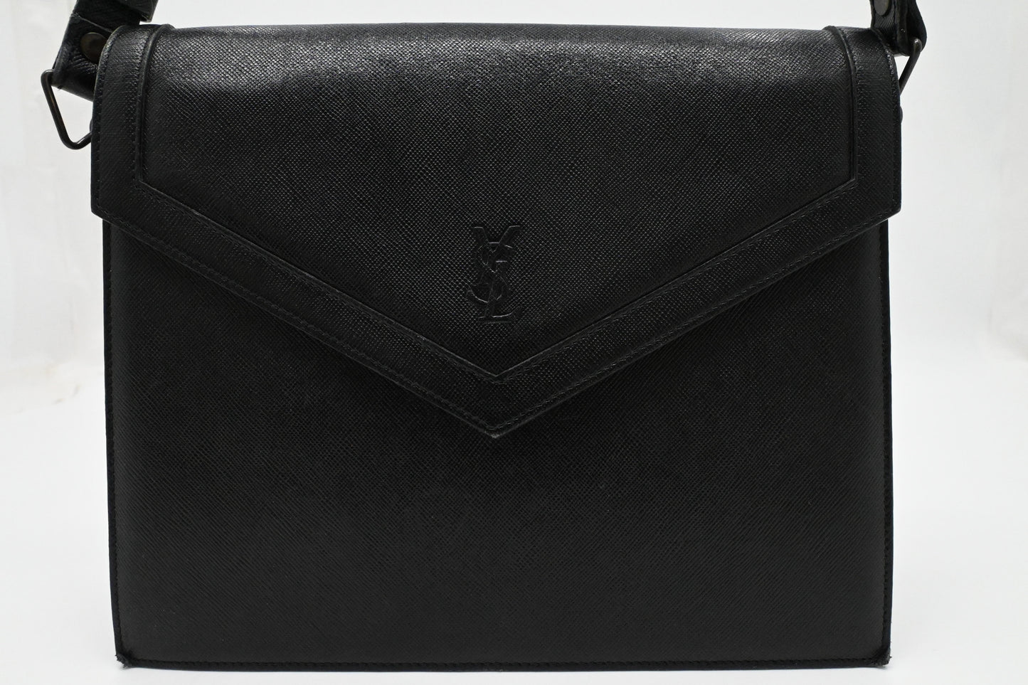 YSL Saint Laurent Shoulder Bag in Black Leather