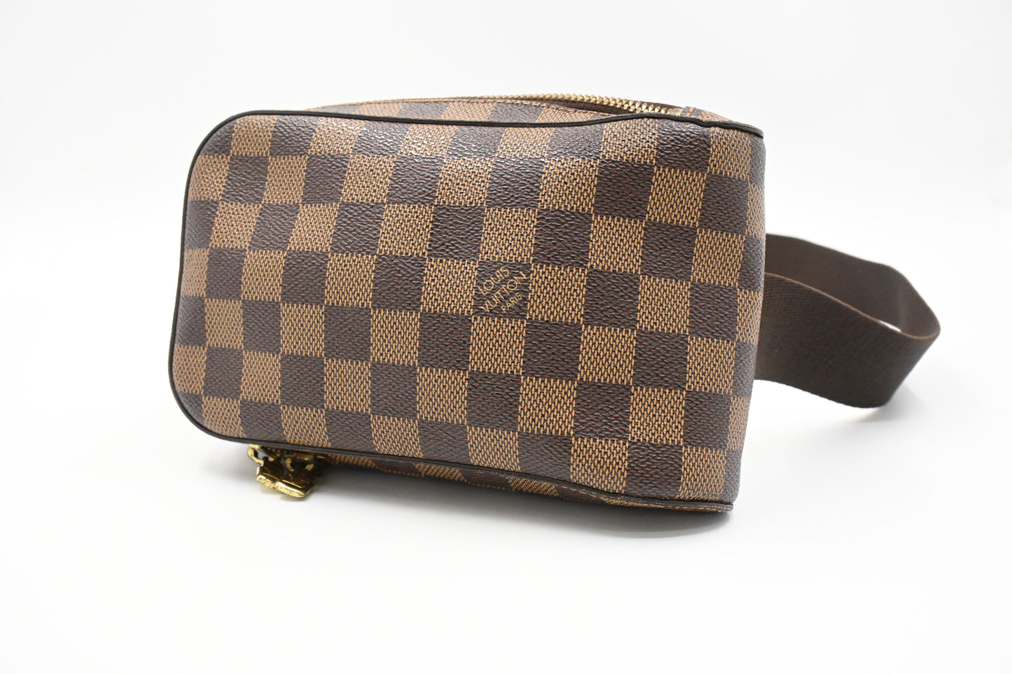 Louis Vuitton Geronimo in Damier Ebene Canvas