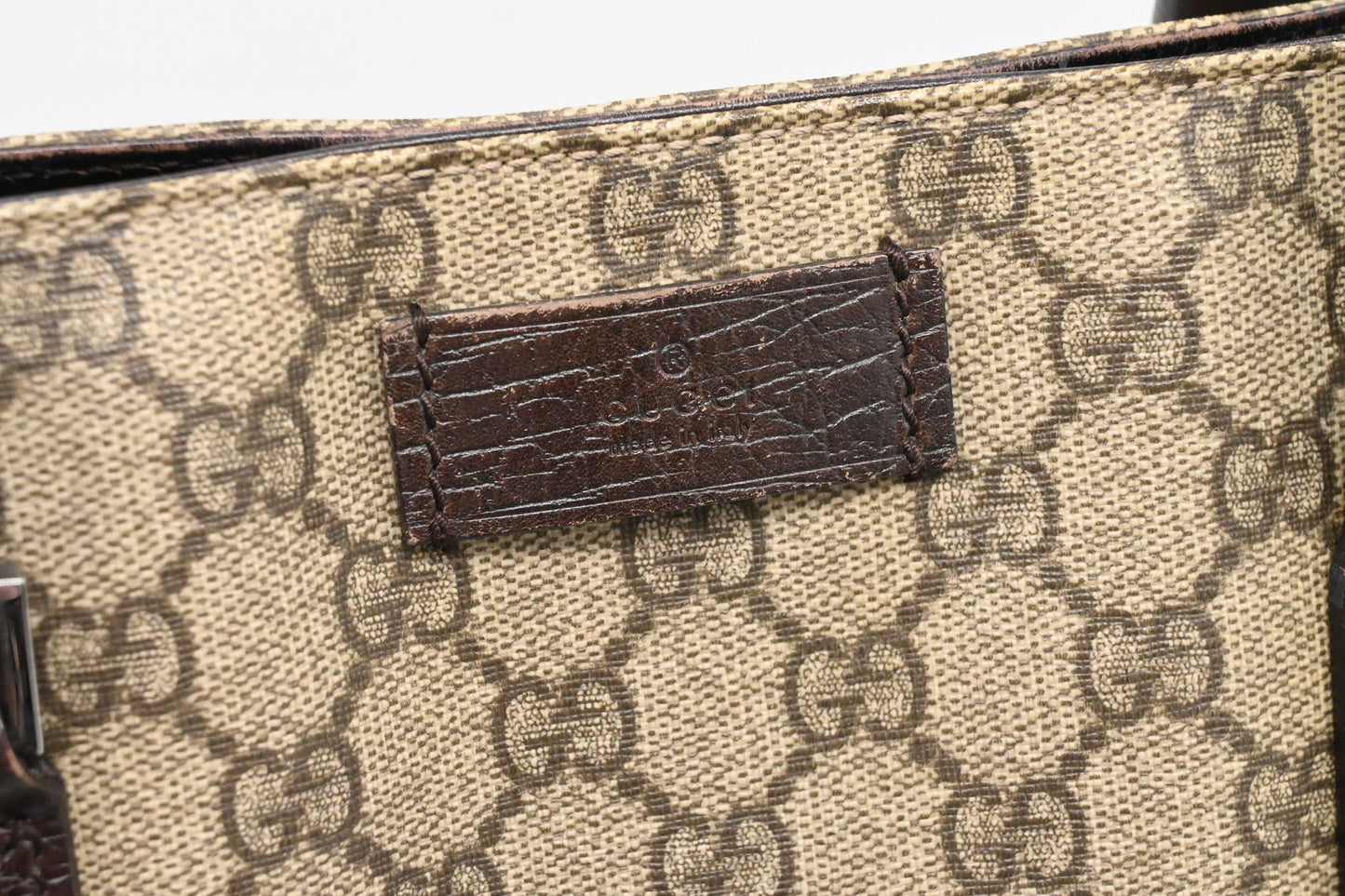 Gucci Tote Bag in GG Supreme Canvas