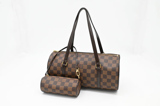 Louis Vuitton Papillon 30 in Damier Ebene Canvas