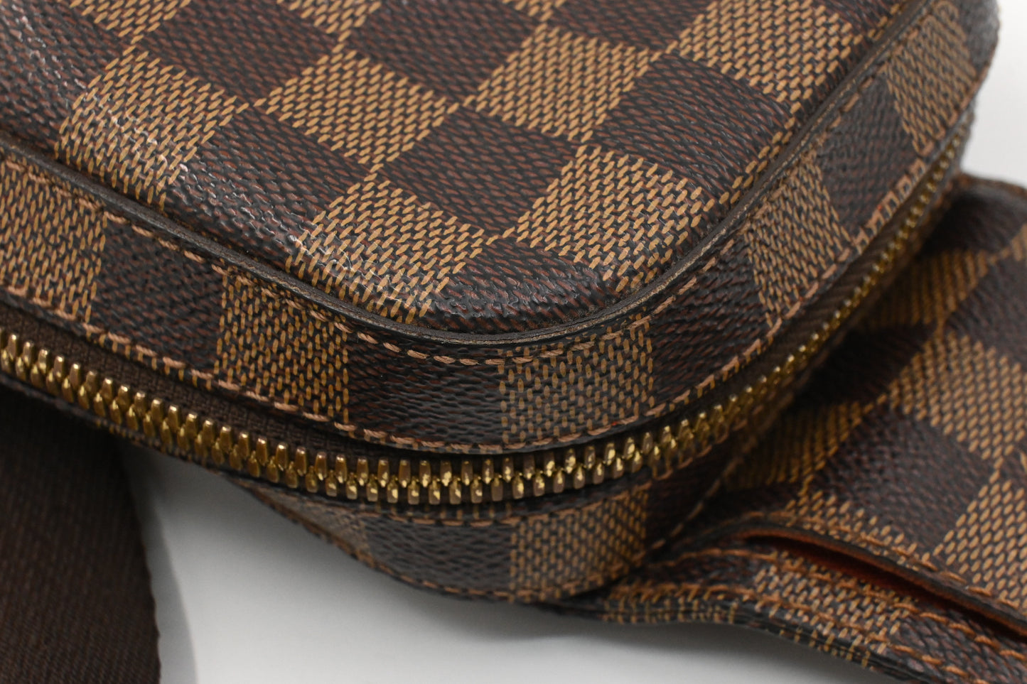 Louis Vuitton Geronimo in Damier Ebene Canvas