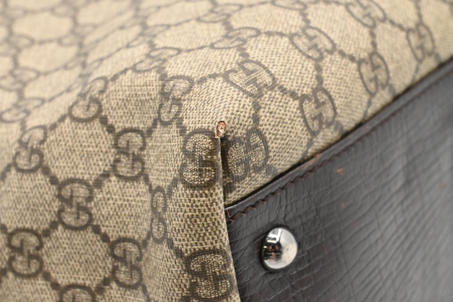 Gucci Tote Bag in GG Supreme Canvas