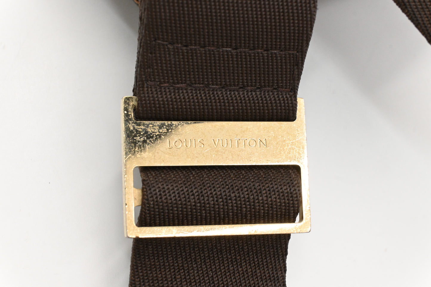 Louis Vuitton Geronimo in Damier Ebene Canvas