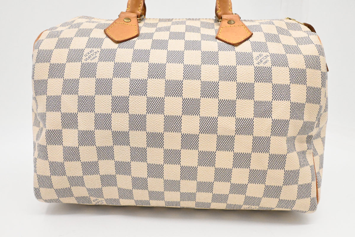 Louis Vuitton Speedy 30 in Damier Azure Canvas