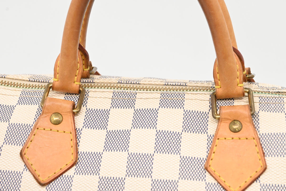 Louis Vuitton Speedy 30 in Damier Azure Canvas