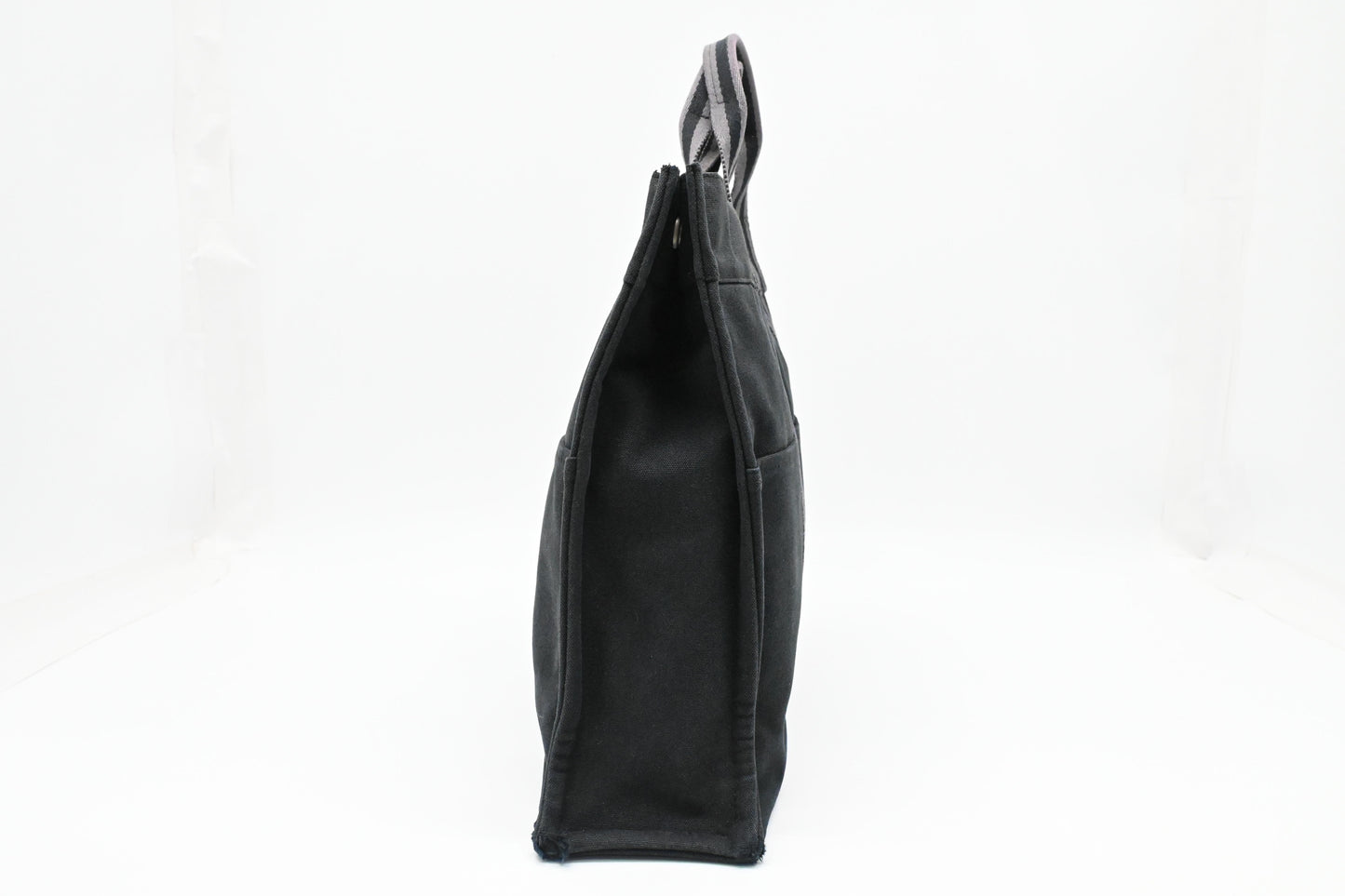 Hermes Fourre Tout MM in Black Canvas