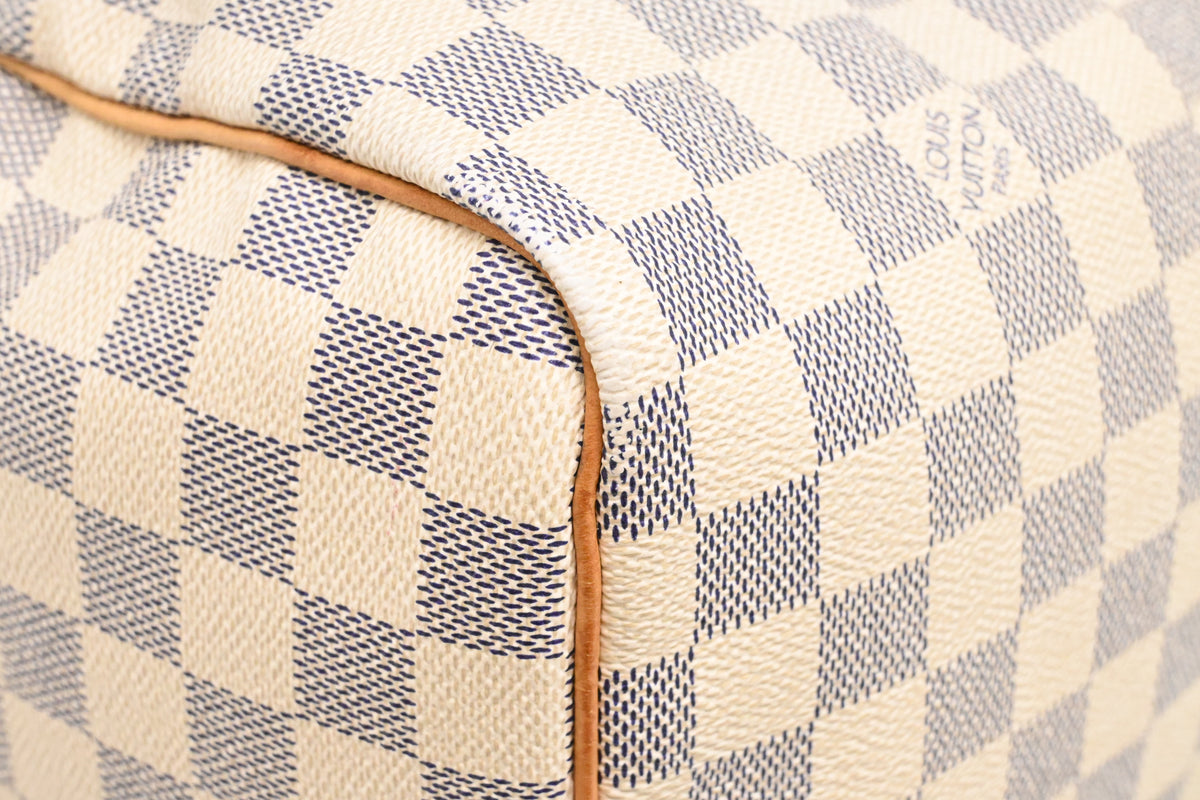 Louis Vuitton Speedy 30 in Damier Azure Canvas