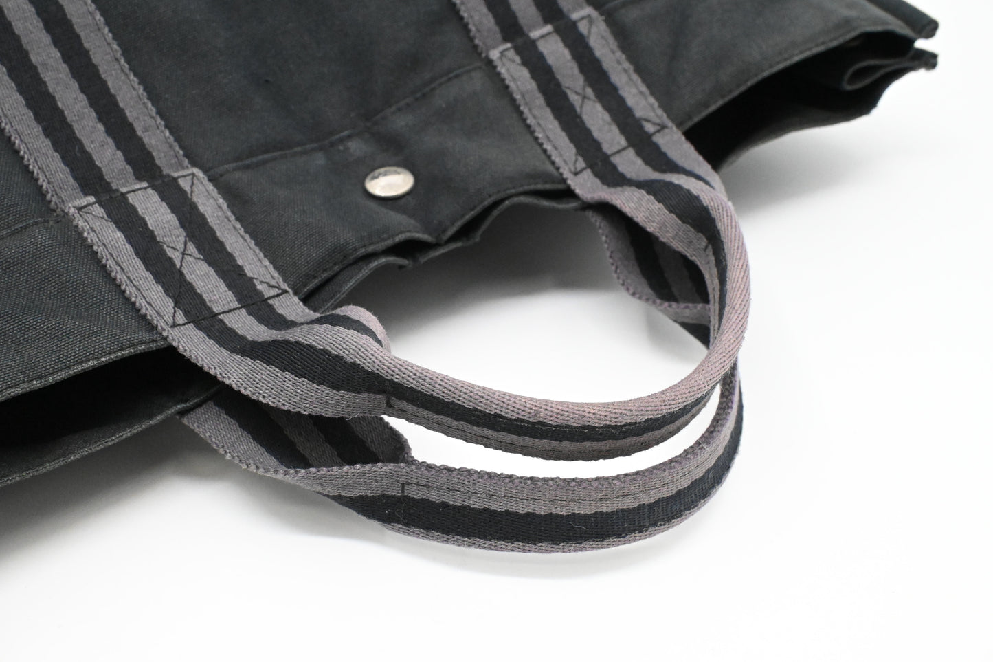 Hermes Fourre Tout MM in Black Canvas