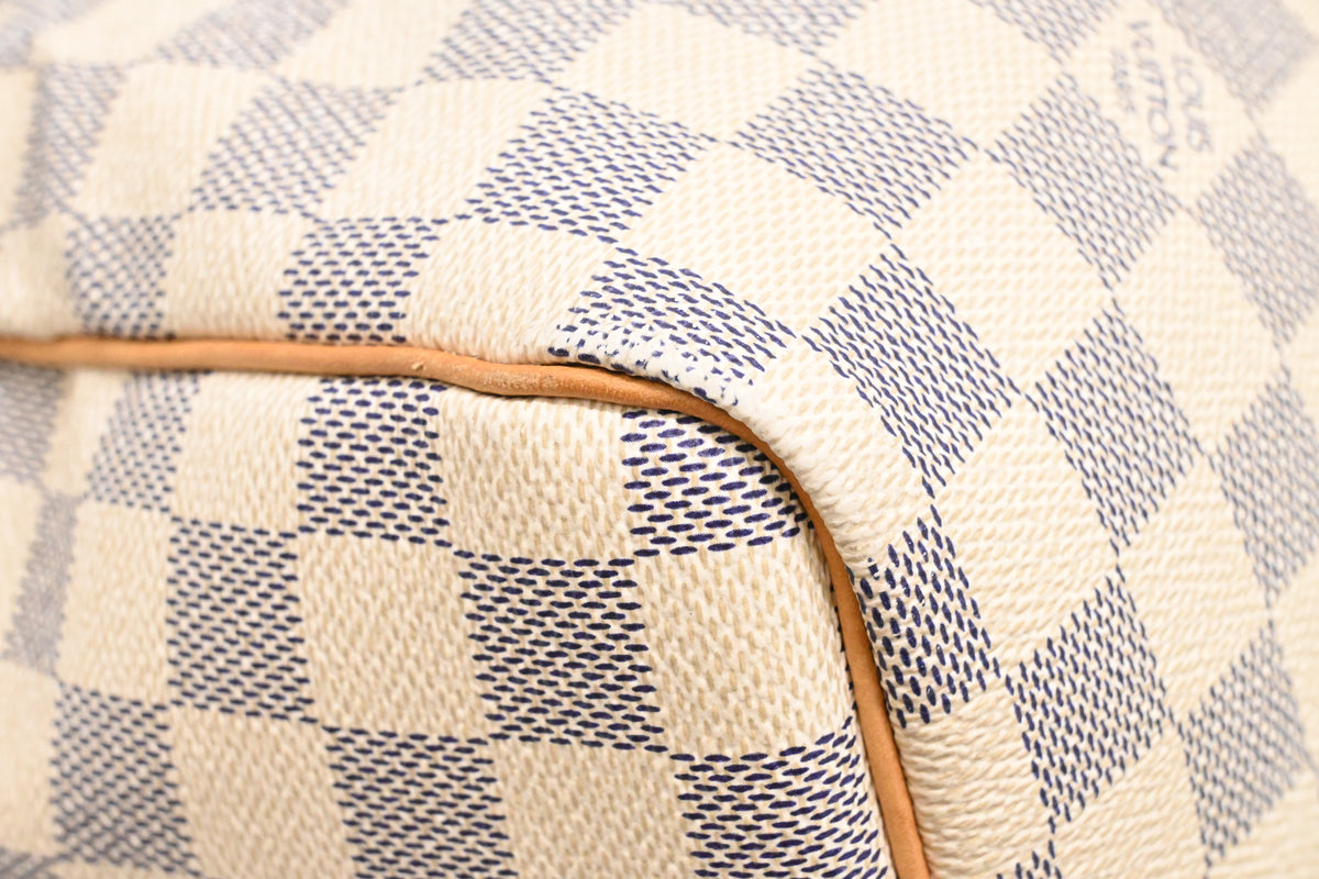 Louis Vuitton Speedy 30 in Damier Azure Canvas