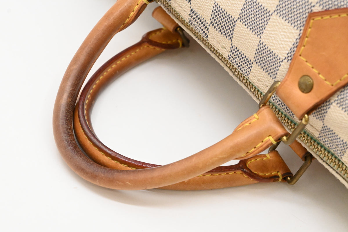 Louis Vuitton Speedy 30 in Damier Azure Canvas