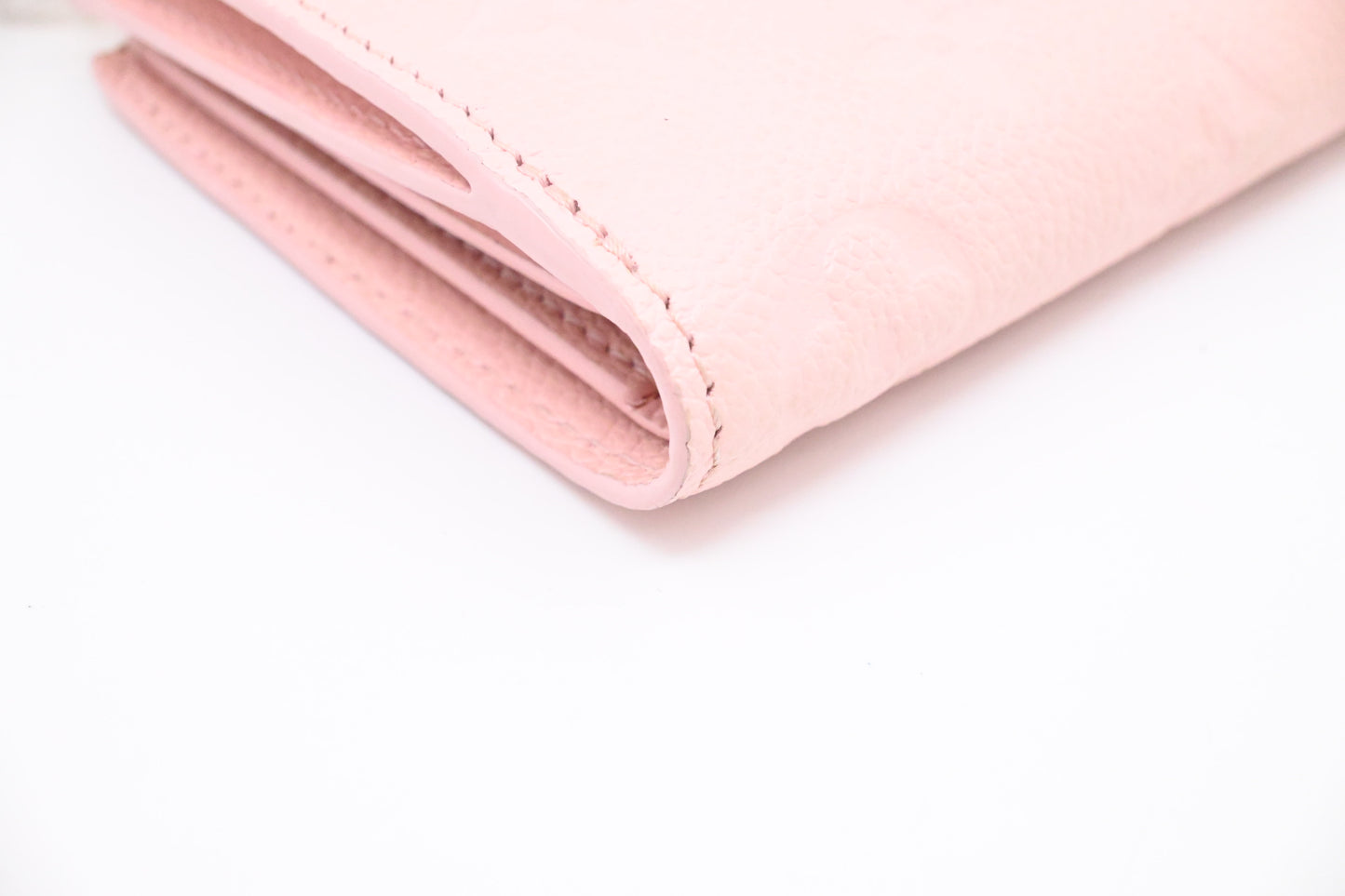 Louis Vuitton Lisa Wallet in Light Pink Empreinte Leather