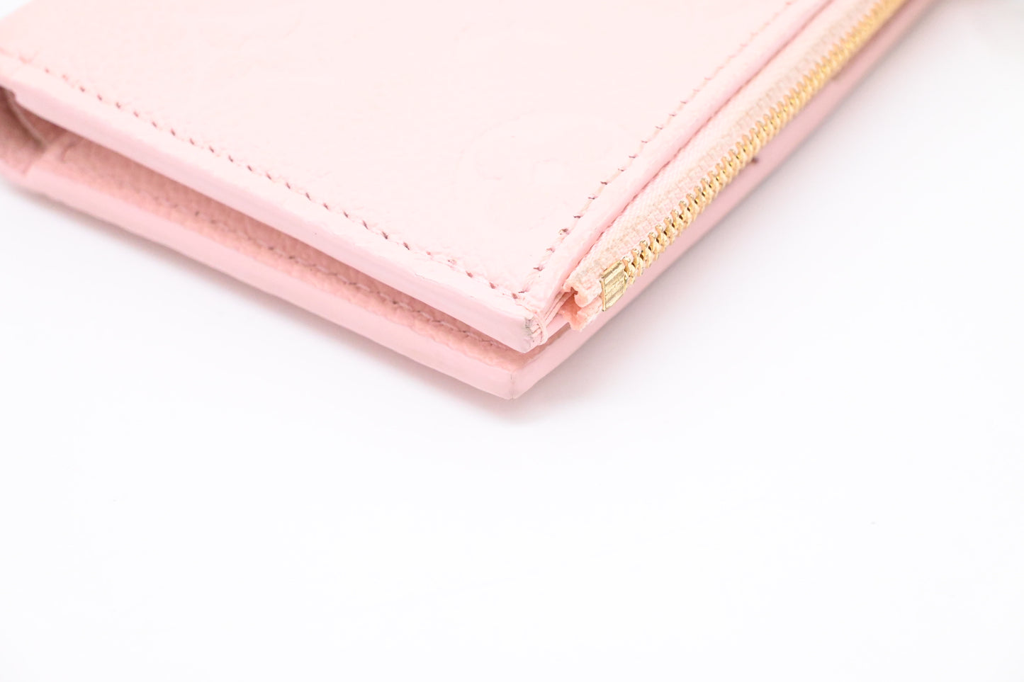 Louis Vuitton Lisa Wallet in Light Pink Empreinte Leather