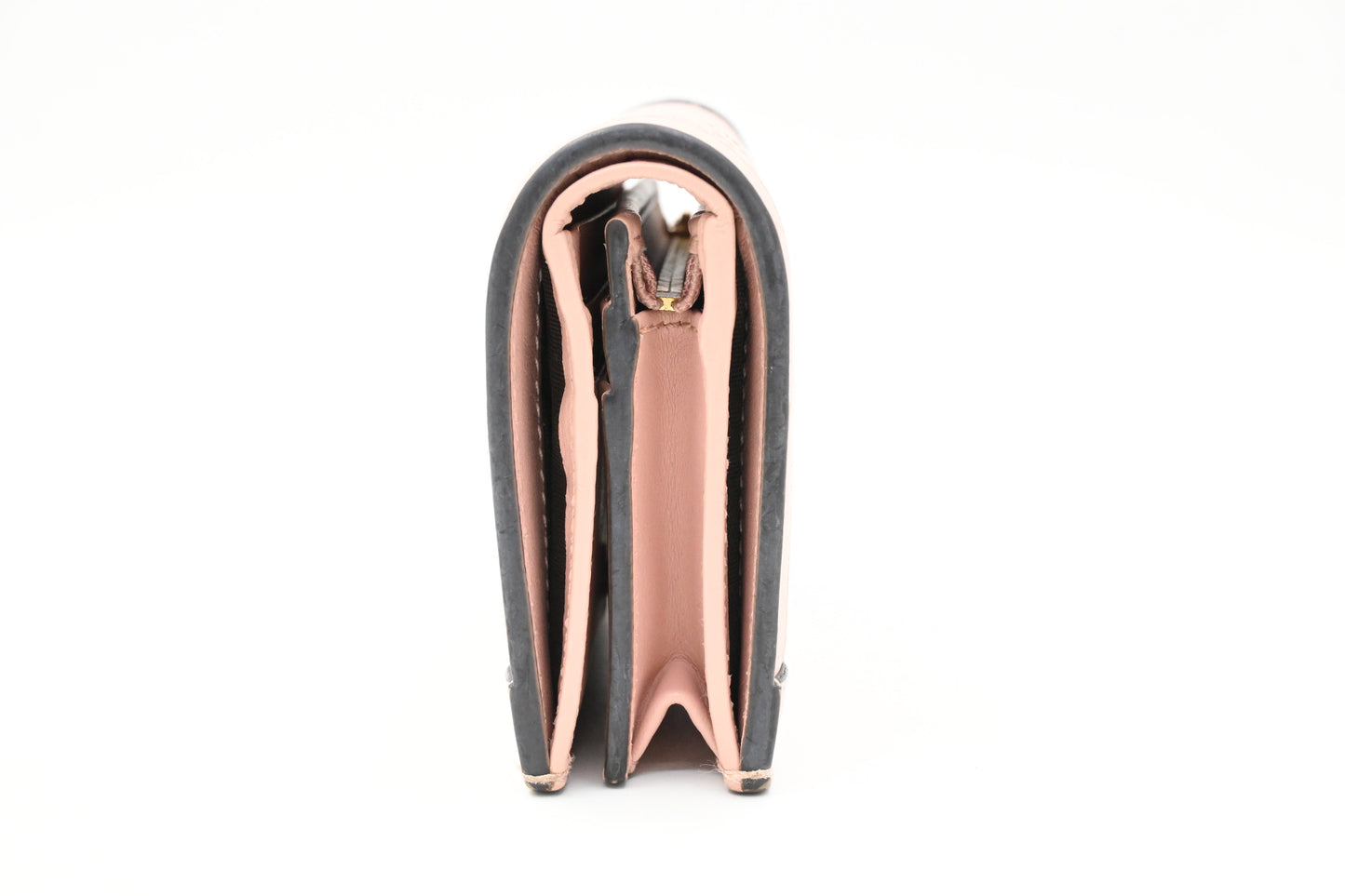 Gucci Compact Wallet in Pink Leather