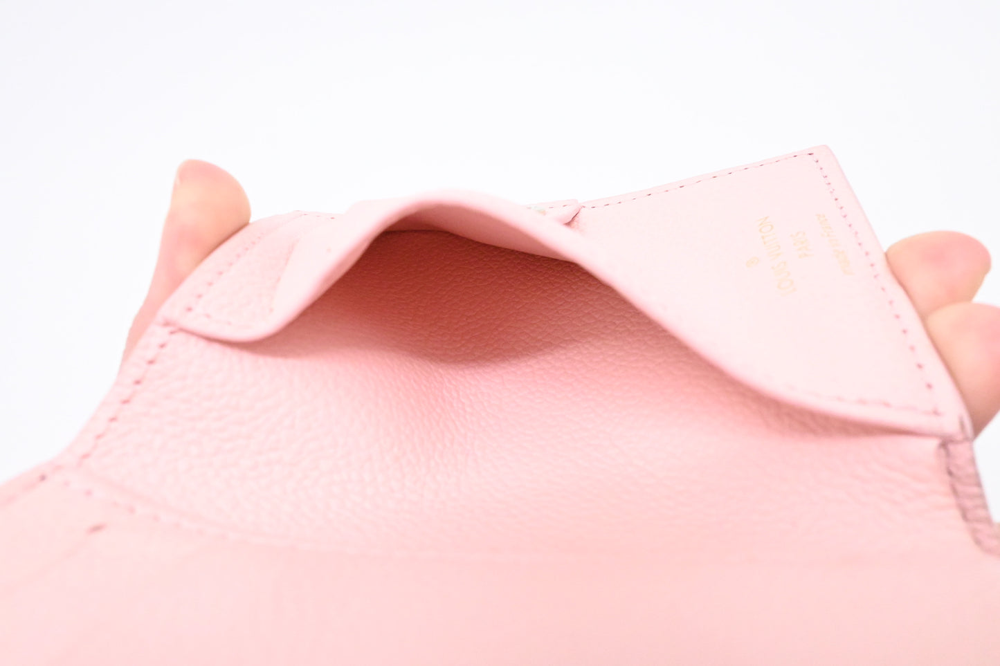 Louis Vuitton Lisa Wallet in Light Pink Empreinte Leather