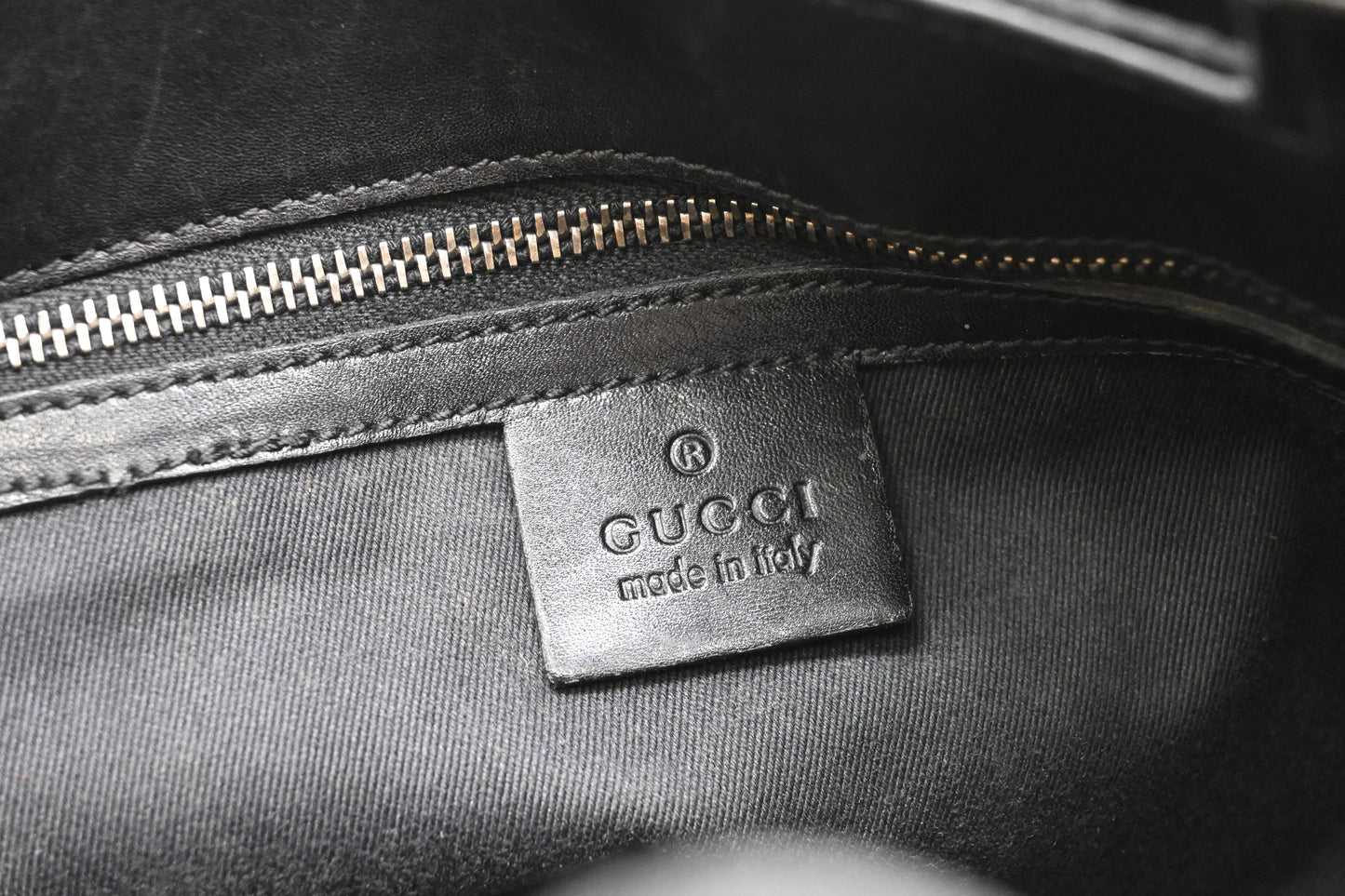 Gucci Shoulder bag in Black GG Canvas