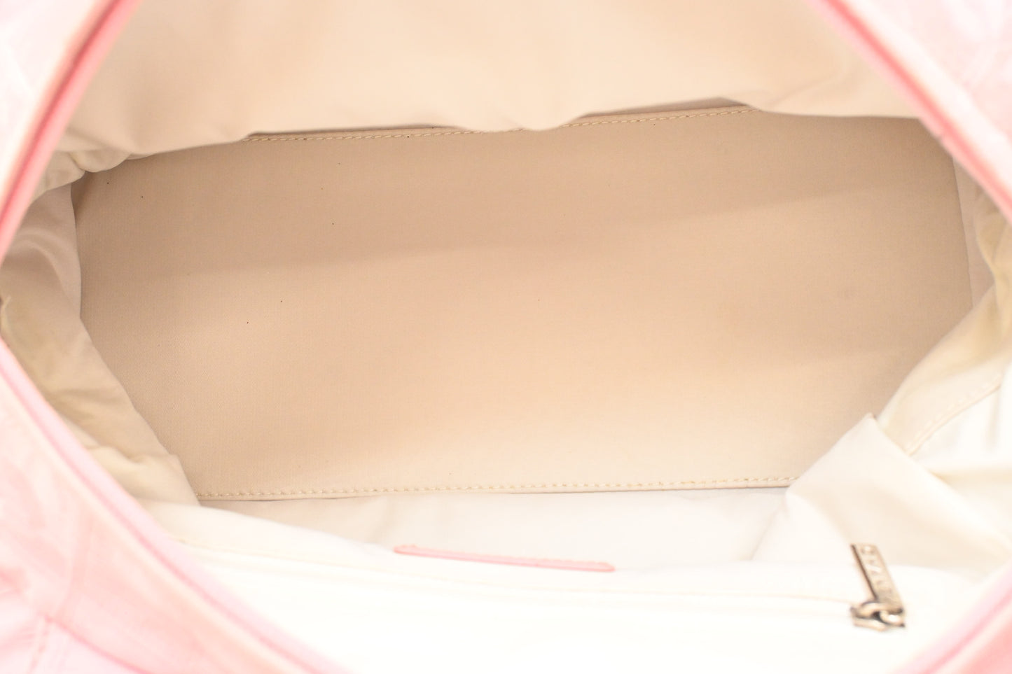 Chanel New Travel Line Handbag in Pink Canvas