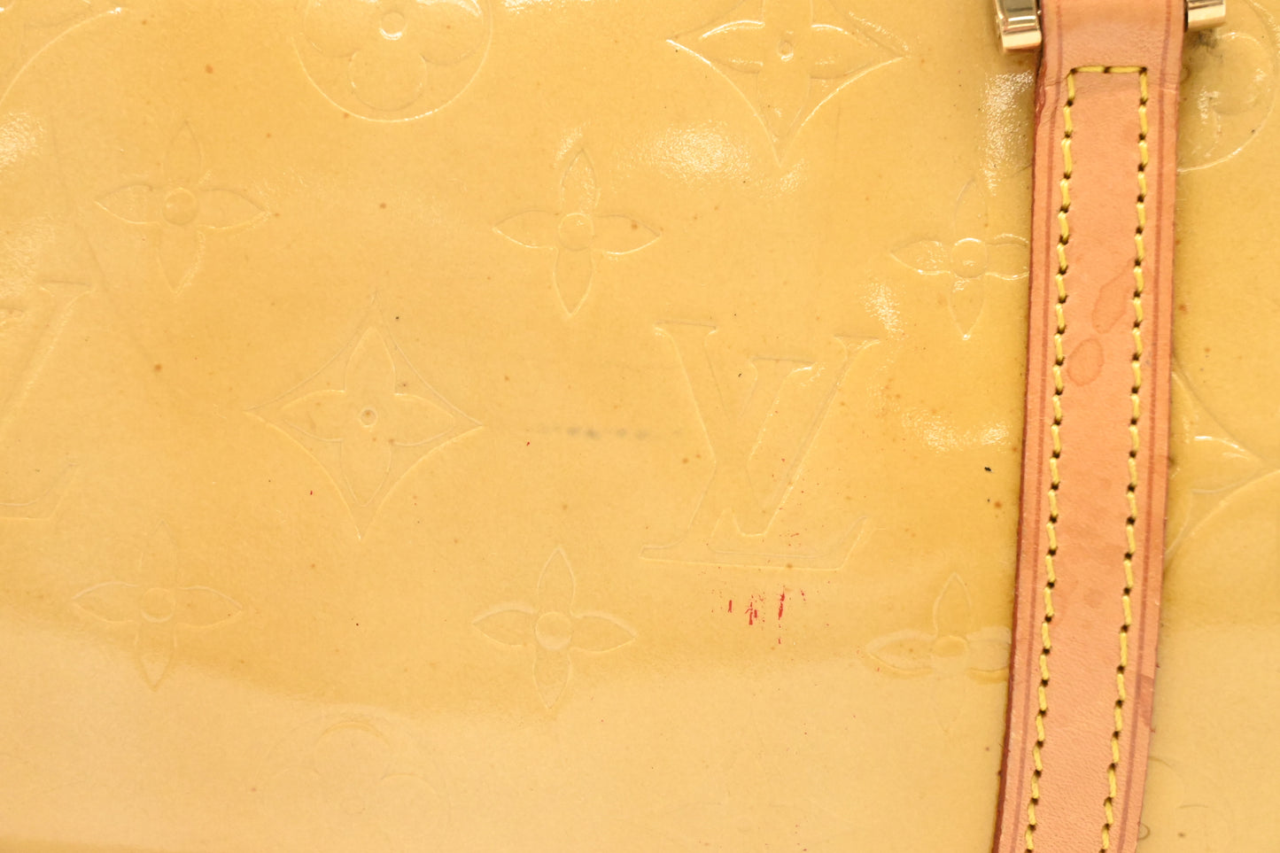 Louis Vuitton Bedford in Yellow Vernis Leather