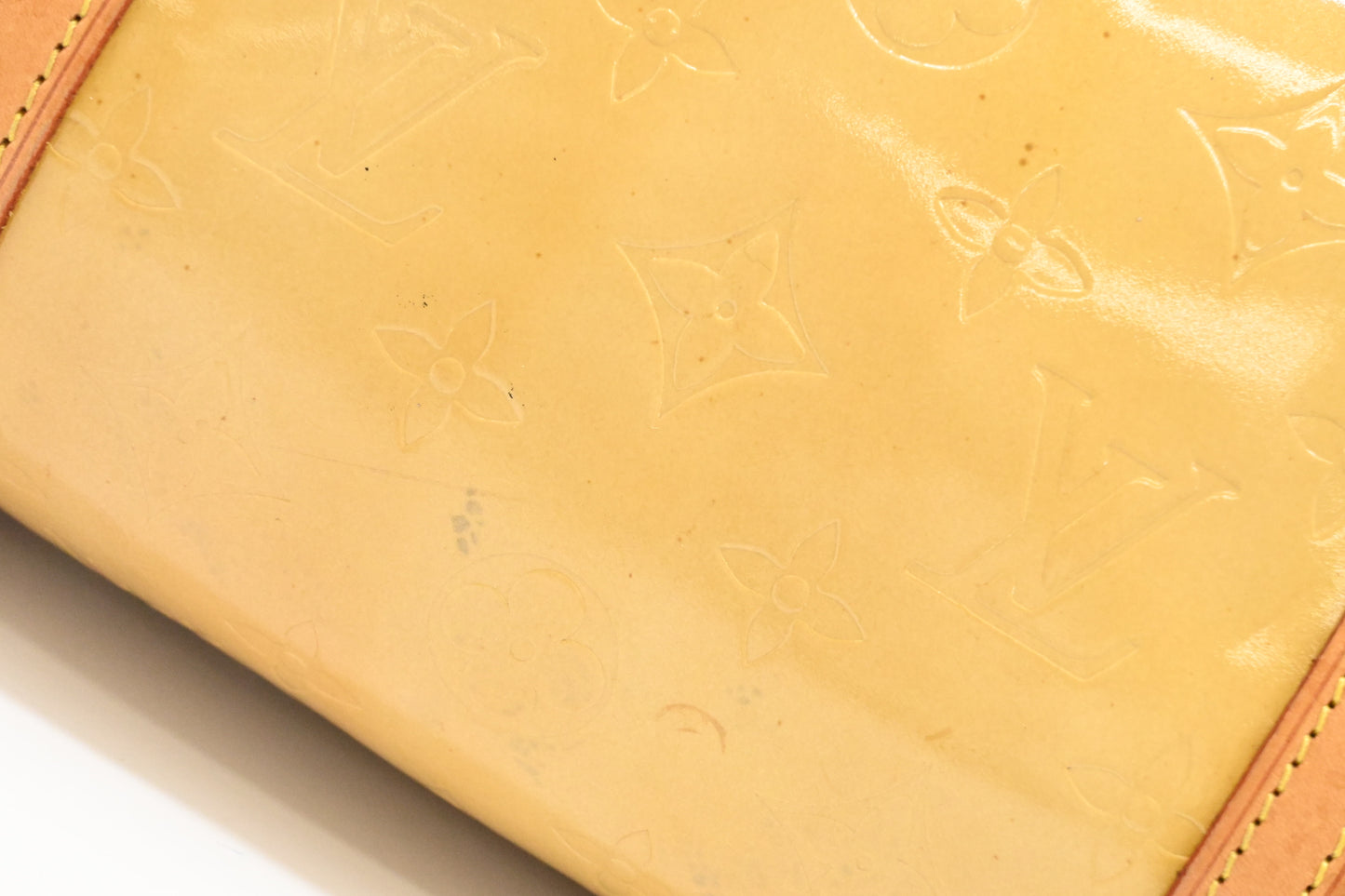 Louis Vuitton Bedford in Yellow Vernis Leather