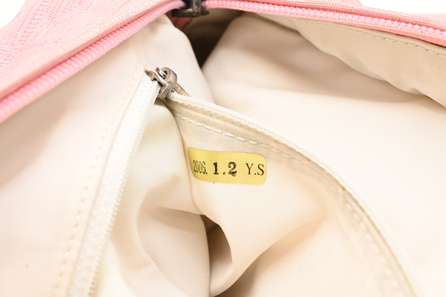 Chanel New Travel Line Handbag in Pink Canvas