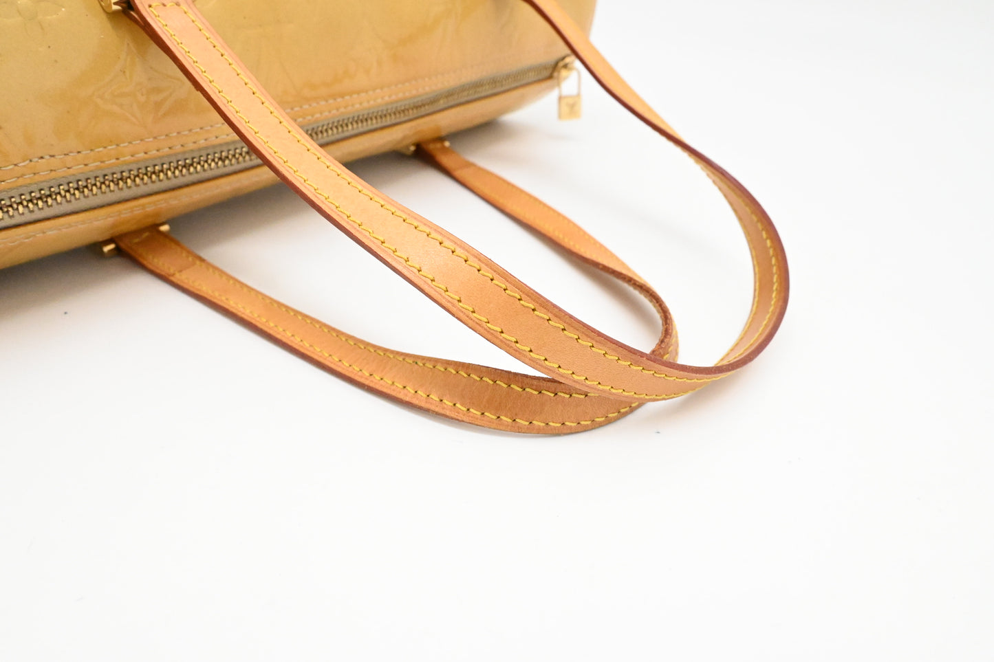 Louis Vuitton Bedford in Yellow Vernis Leather