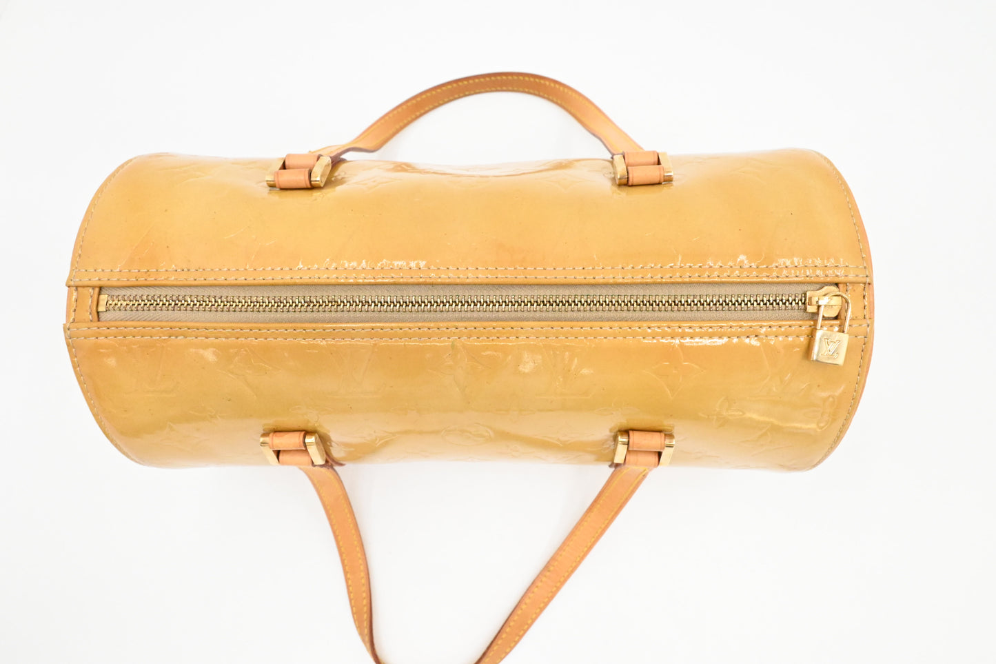 Louis Vuitton Bedford in Yellow Vernis Leather