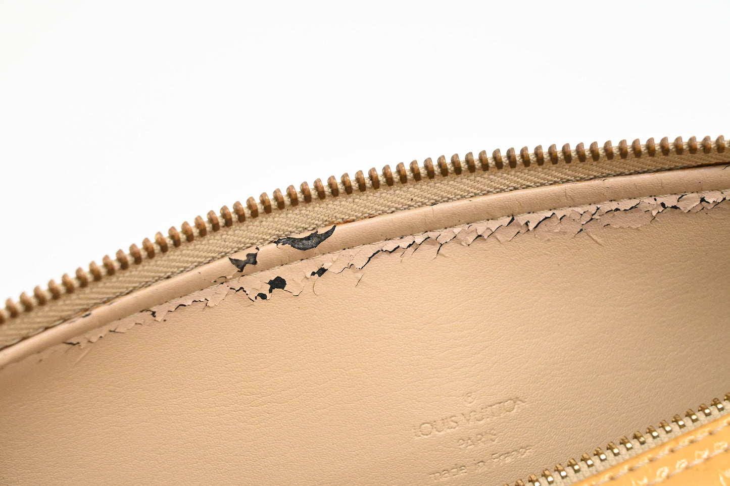 Louis Vuitton Bedford in Yellow Vernis Leather
