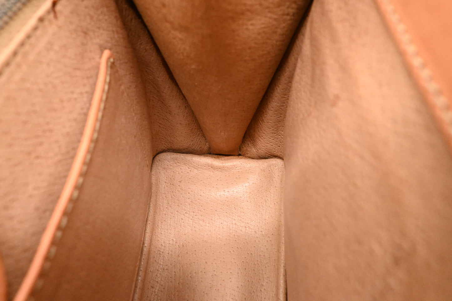 Celine Handbag in Brown Macadam Canvas