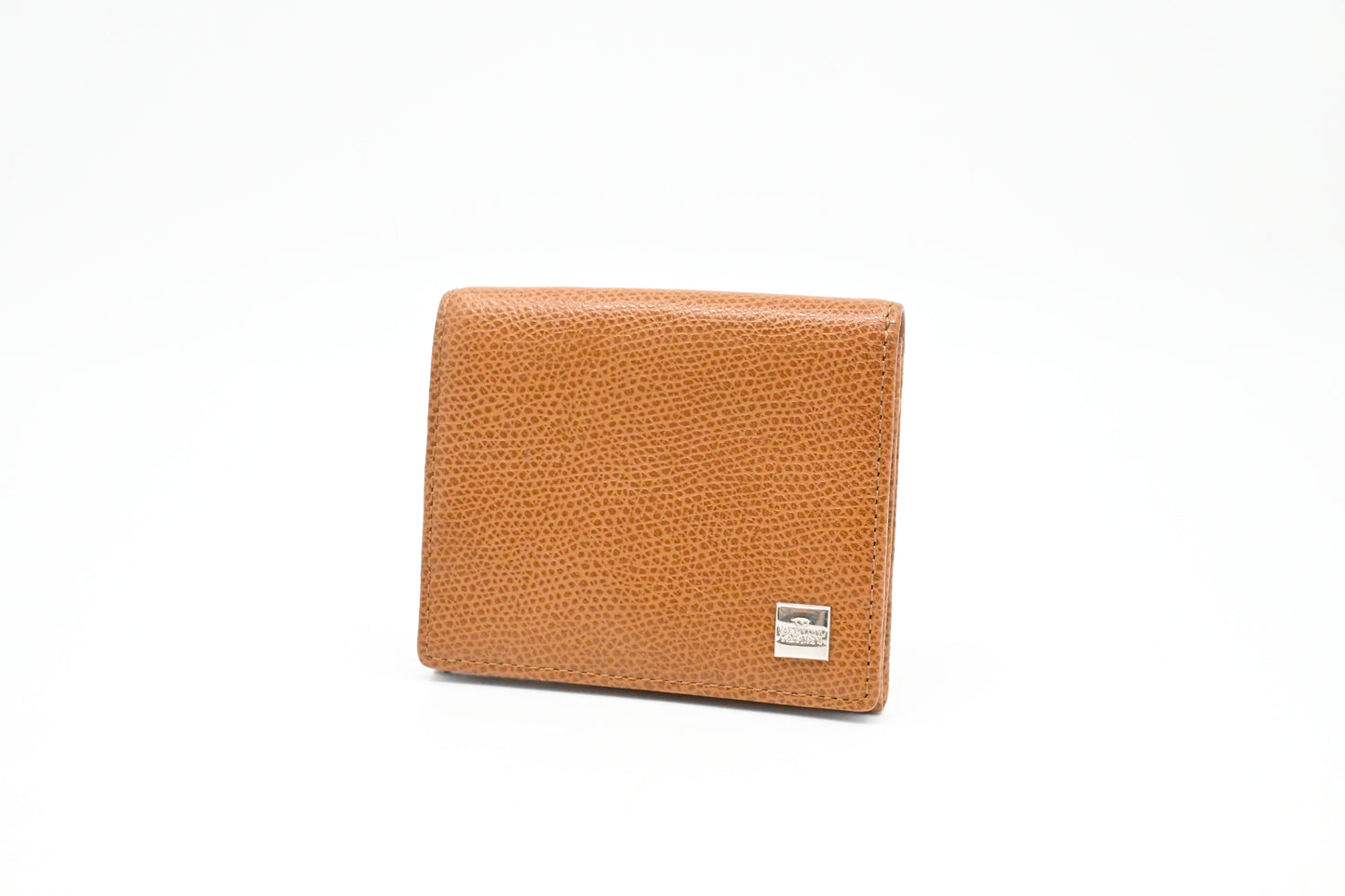 Valentino Coin Case in Brown Leather