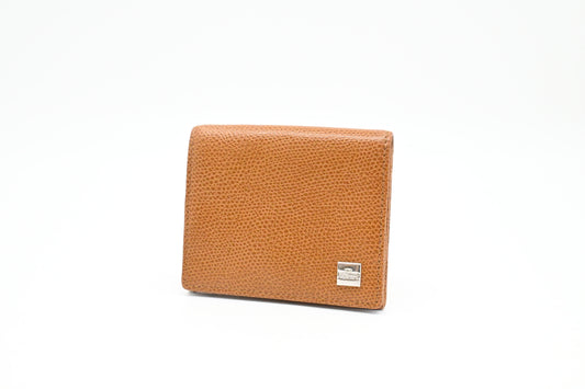 Valentino Coin Case in Brown Leather