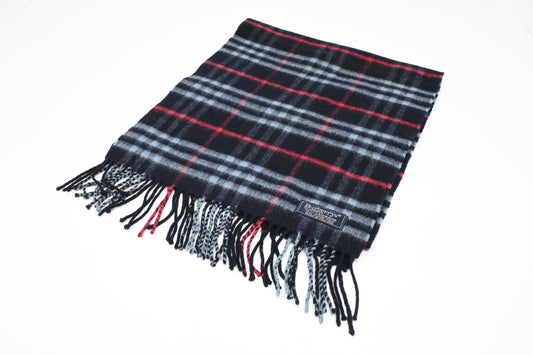 Burberry Scarf in Navy Blue Cashmere