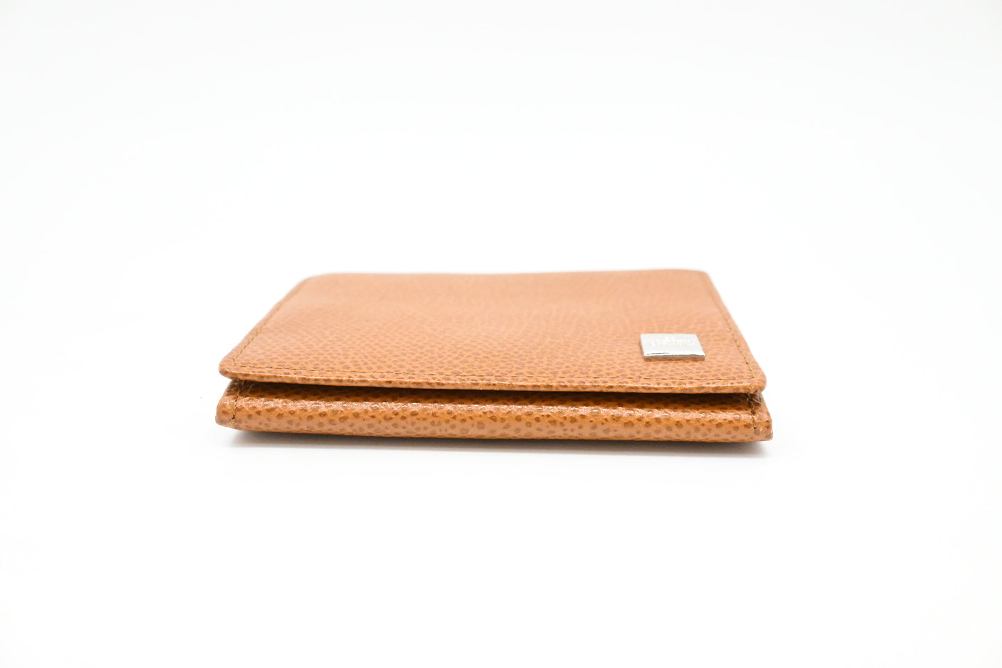 Valentino Coin Case in Brown Leather