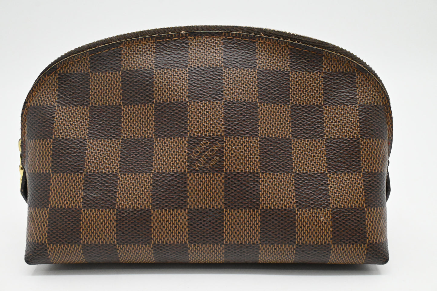 Louis Vuitton Pochette Cosmetique in Damier Ebene Canvas