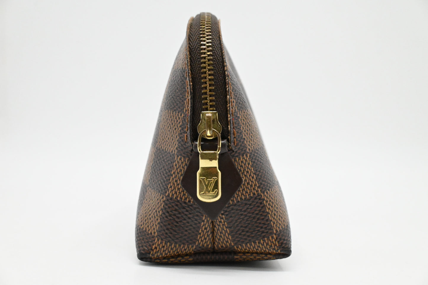 Louis Vuitton Pochette Cosmetique in Damier Ebene Canvas