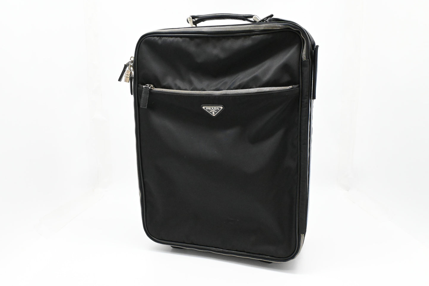 Prada Luggage in Black Nylon