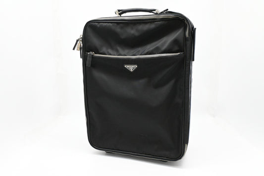 Prada Luggage in Black Nylon