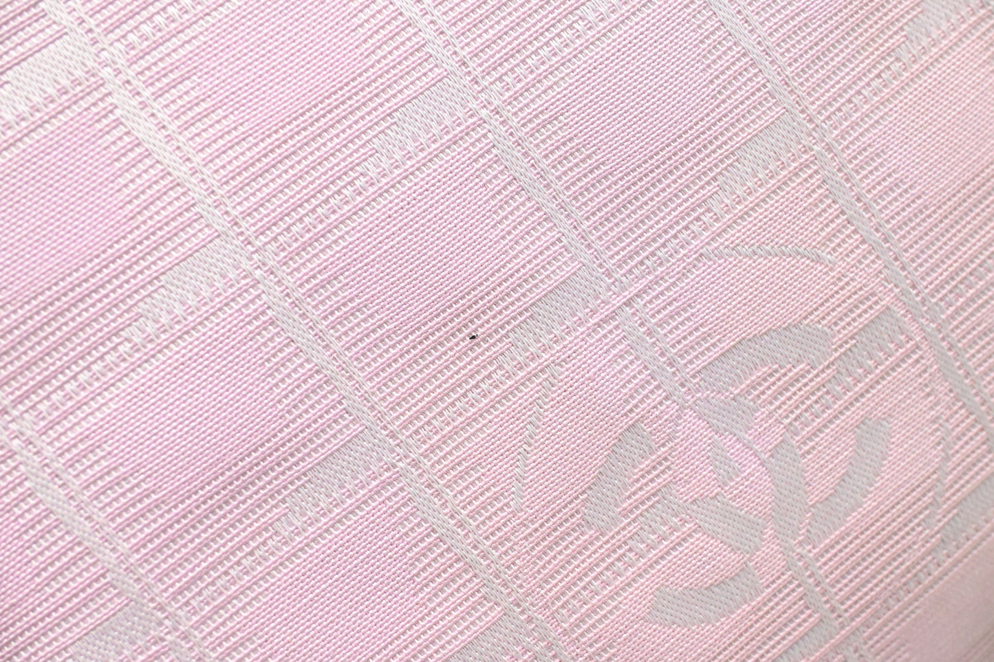 Chanel New Travel Line Tote in Pink Canvas
