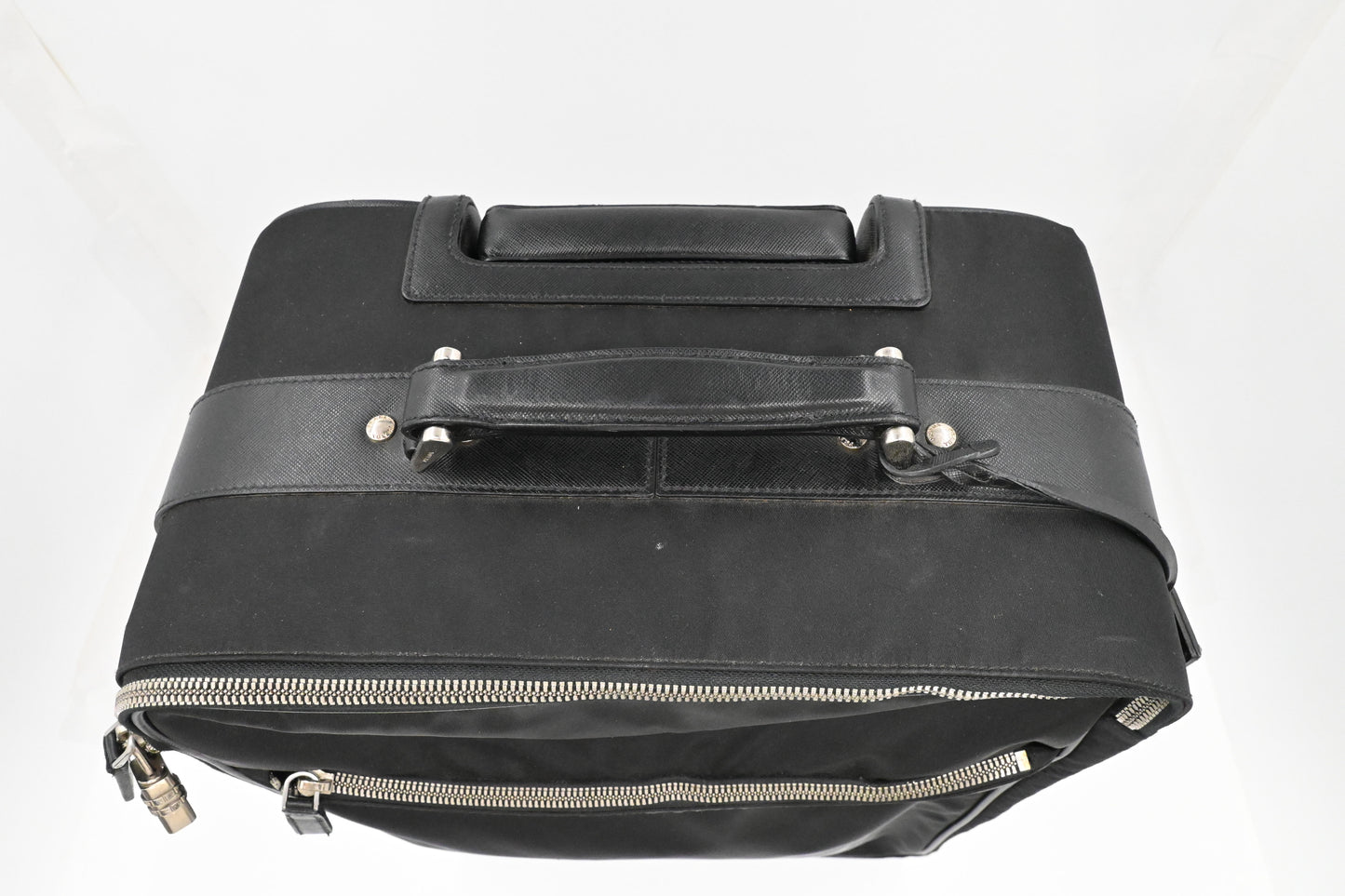 Prada Luggage in Black Nylon