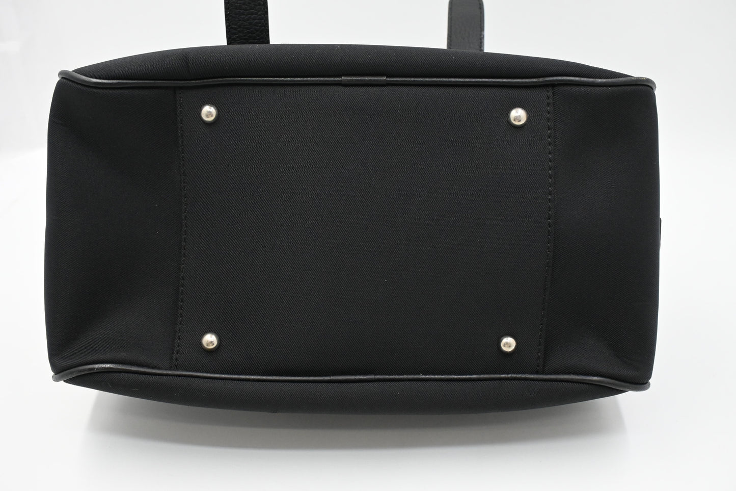 Burberry Mini Boston Bag in Black Nylon