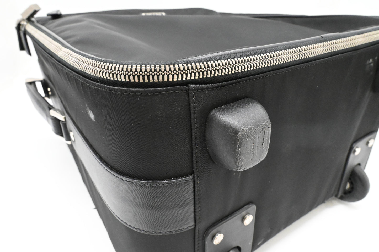 Prada Luggage in Black Nylon