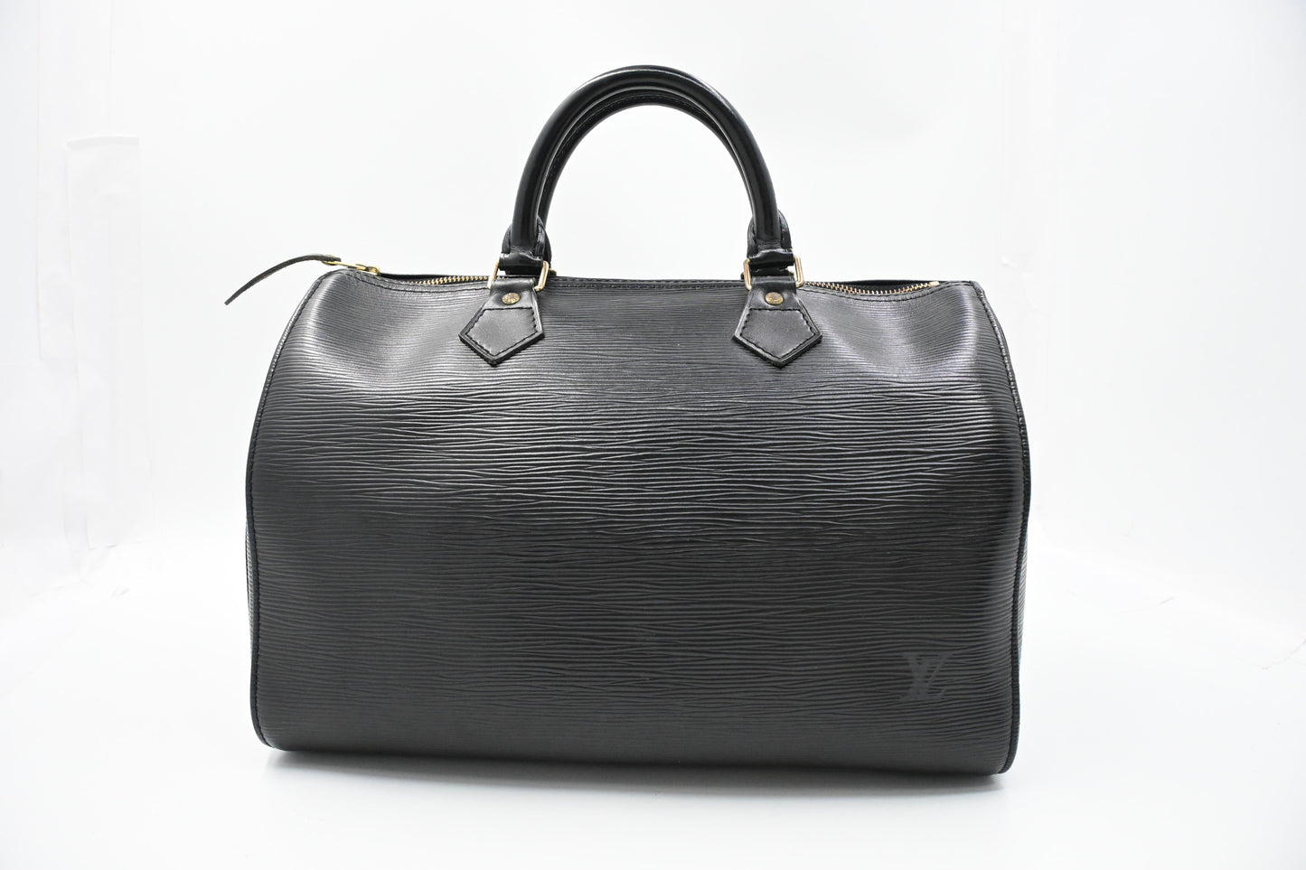 Louis Vuitton Speedy 30 in Black Epi Leather