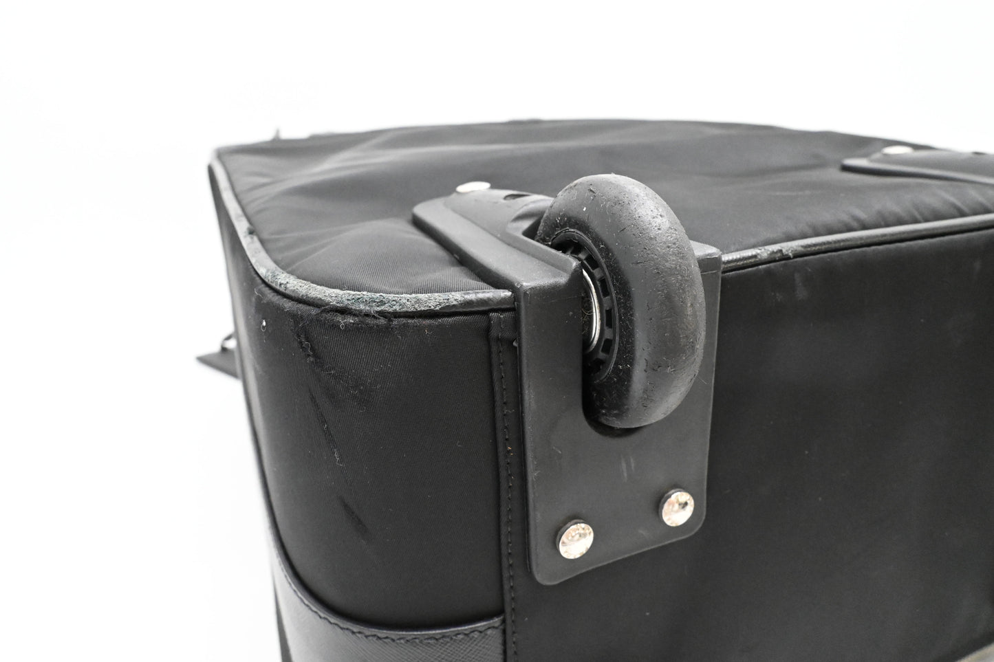 Prada Luggage in Black Nylon