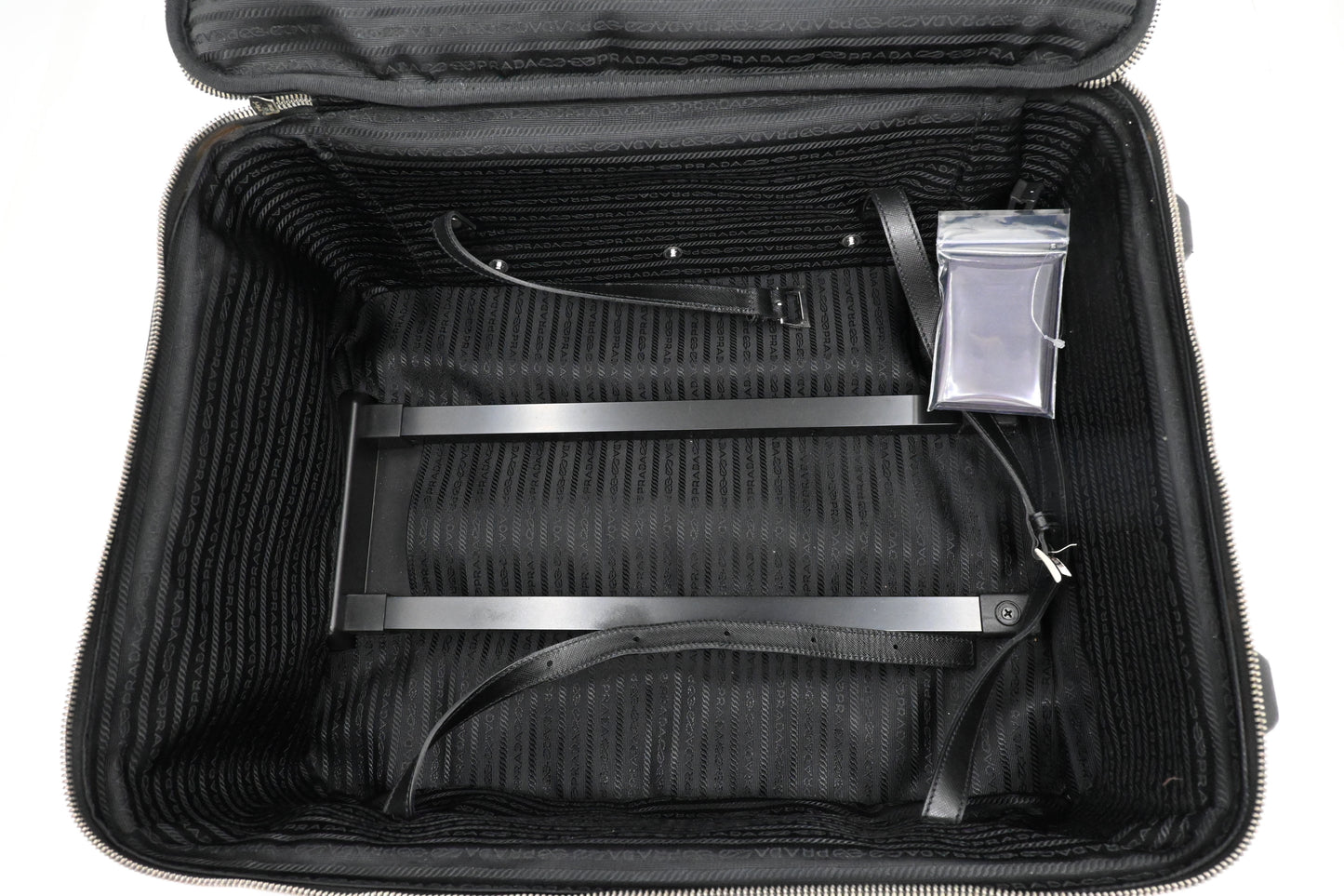 Prada Luggage in Black Nylon
